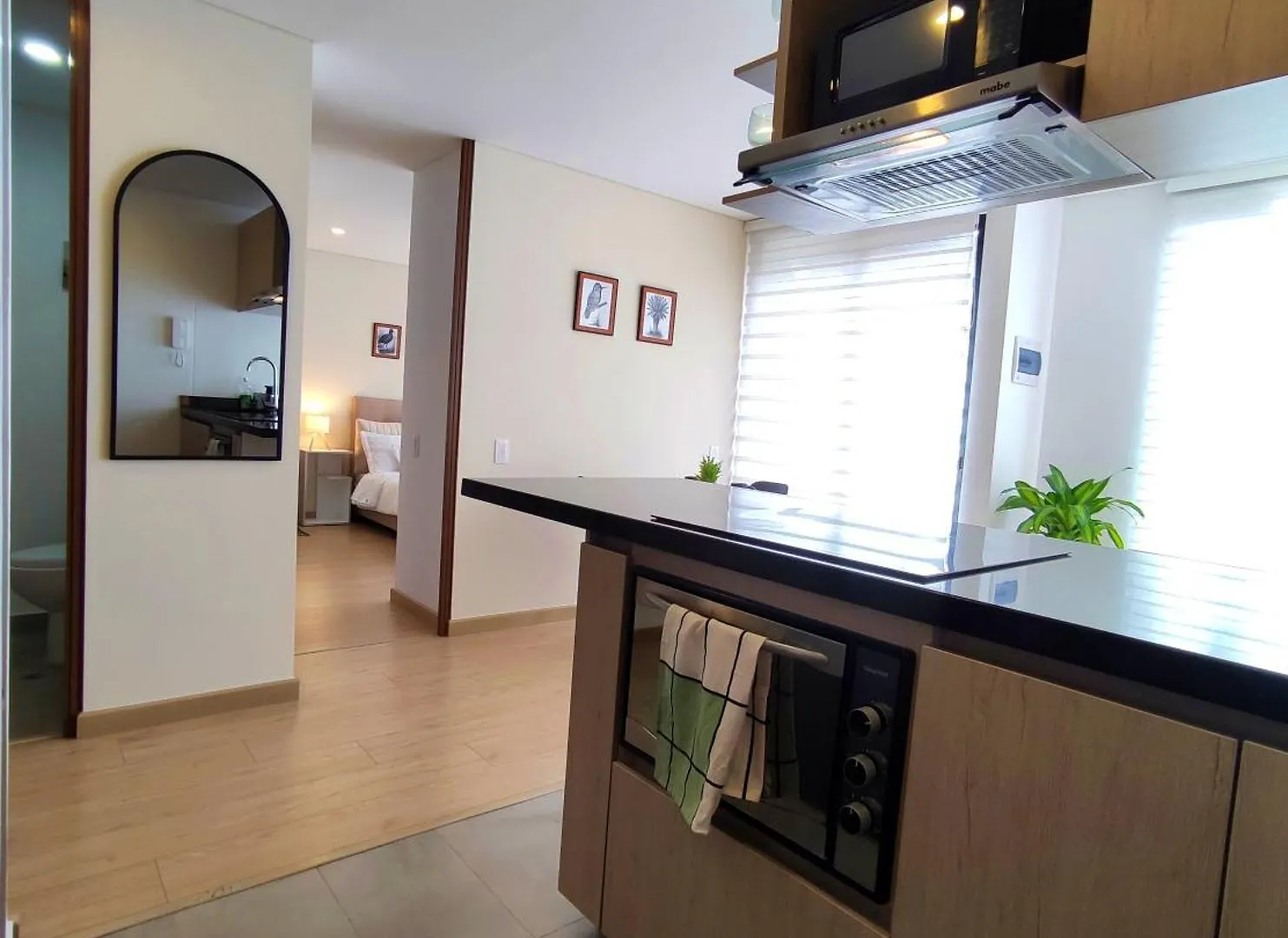 公寓 Apartamento Moderno Centro Internacional 2 Ambientes 波哥大