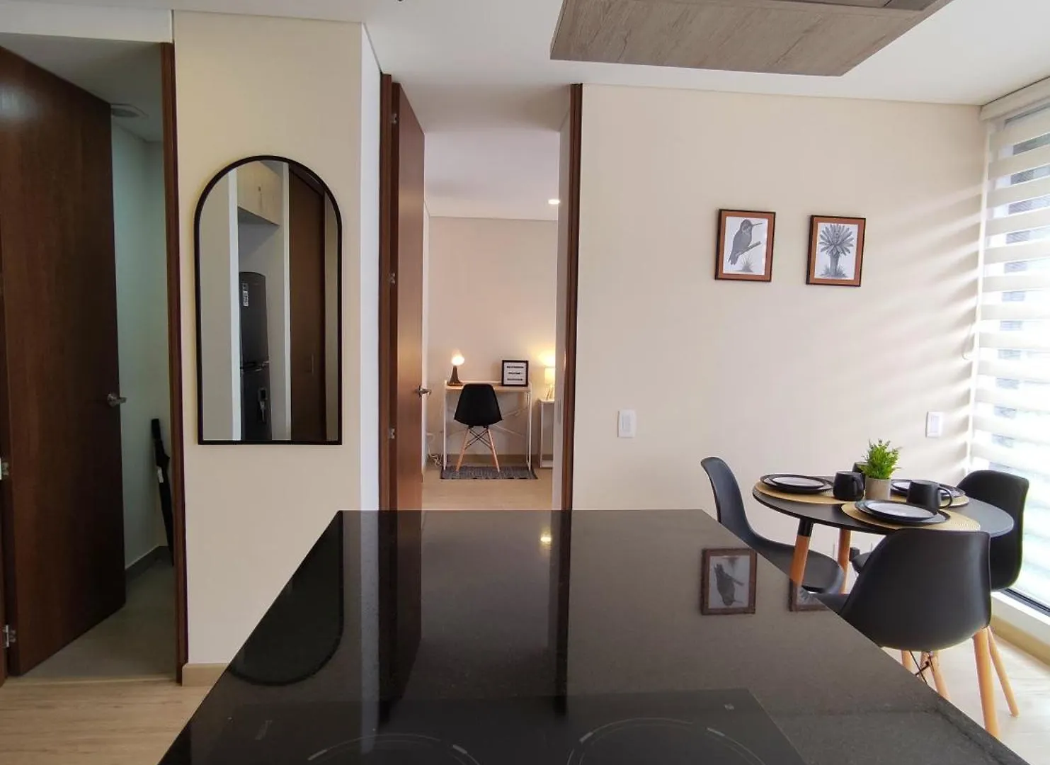 公寓 Apartamento Moderno Centro Internacional 2 Ambientes 波哥大